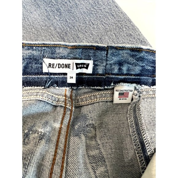 NWOT RE/DONE x Levi's Bootcut Jeans in Blue - Picture 5 of 6
